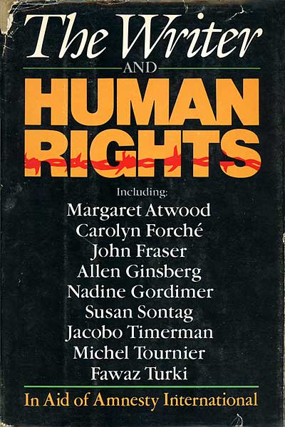 The Writer and Human Rights Cover